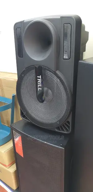 Trill 15" Portable Bluetooth Speaker With 2mics