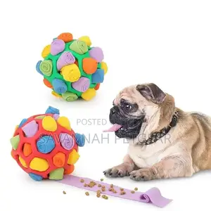 Dog Enrichment Snuffle Ball Toy to Train Natural Foraging