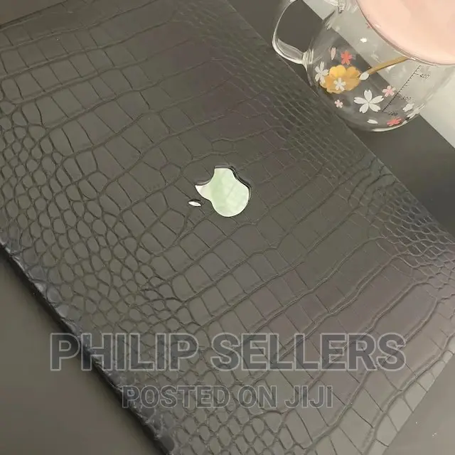 3D Black Crocodile Leather Hard Case