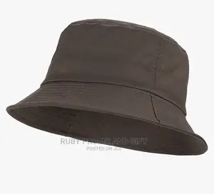 Brown Bucket Hats