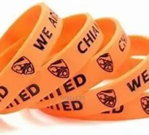 Colorful Customizable Silicon Wristbands