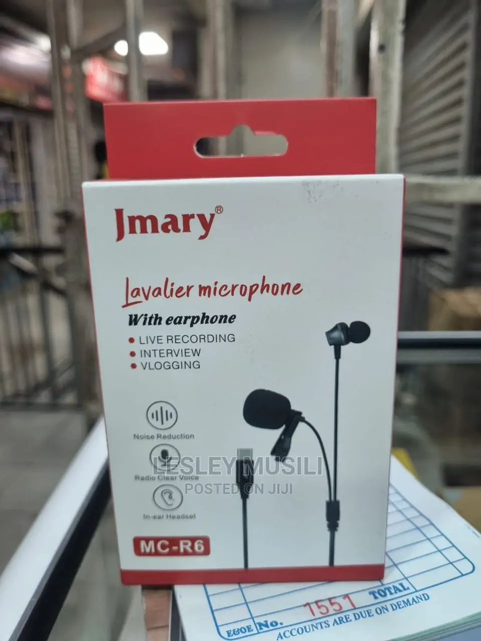 Jmary Mc-R6 Type-C Microphone With Earphone for Android