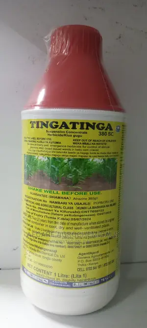 Tingatinga 380sc Selective Maize  Herbicide 1 Litre