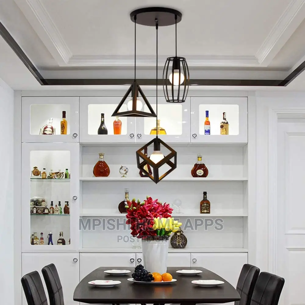 LED Geometric Pendant Light