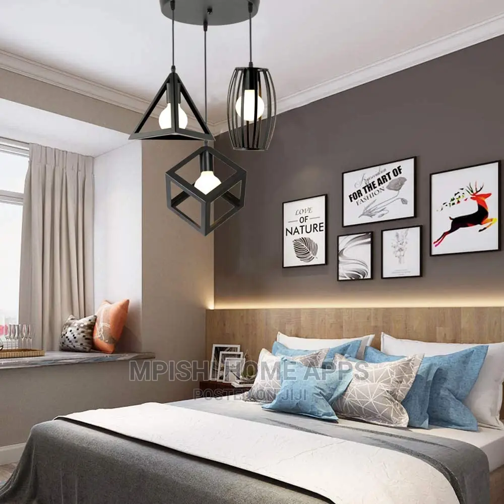 LED Geometric Pendant Light