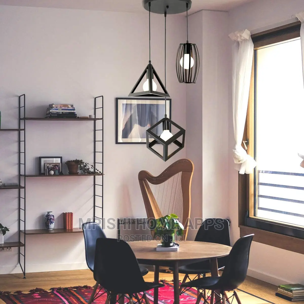LED Geometric Pendant Light
