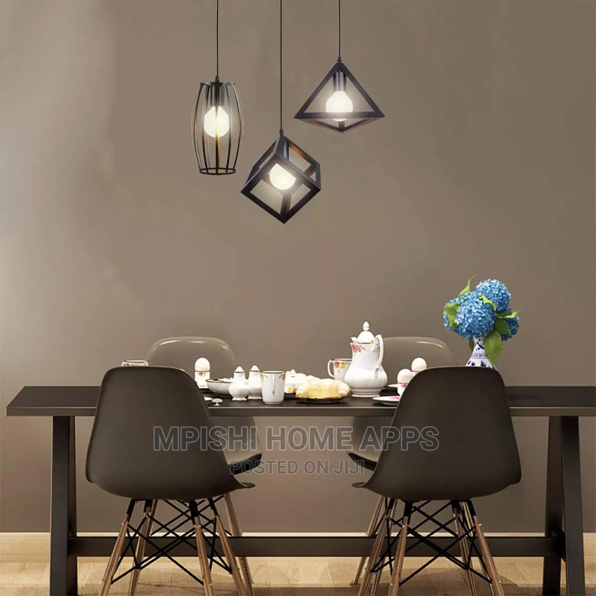 LED Geometric Pendant Light