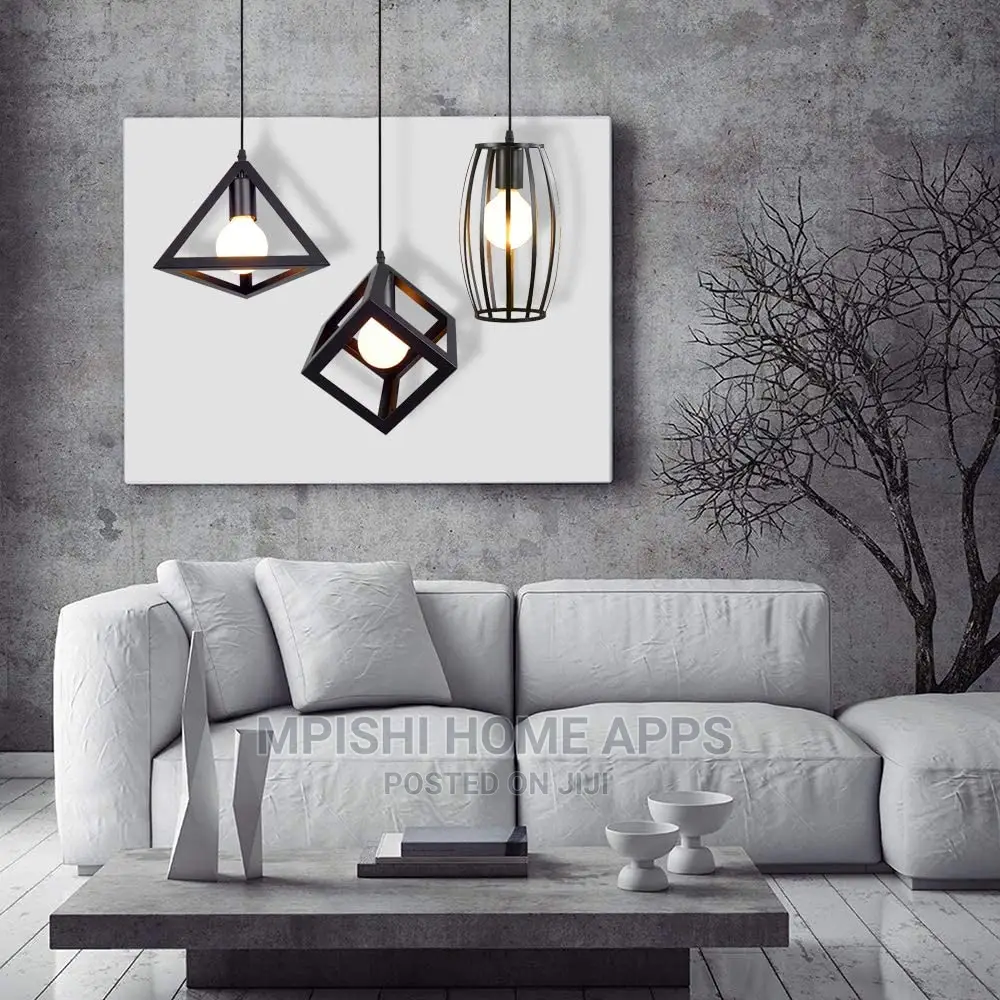 LED Geometric Pendant Light