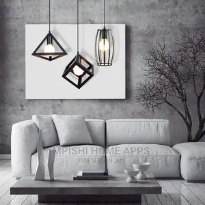 LED Geometric Pendant Light