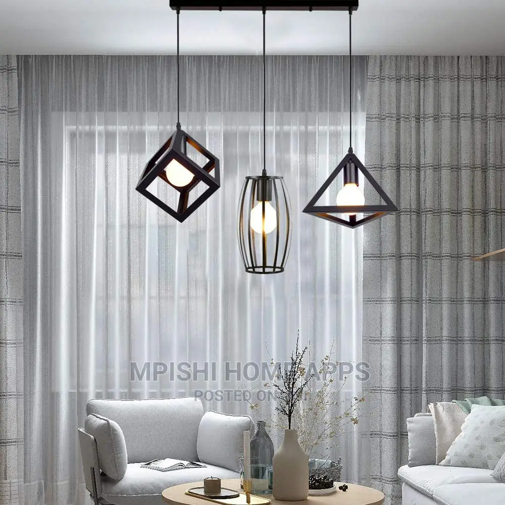 LED Geometric Pendant Light