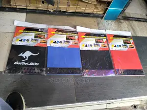 Kangaroo Universal Mudflaps 4pcs (Black,Red, Blue)