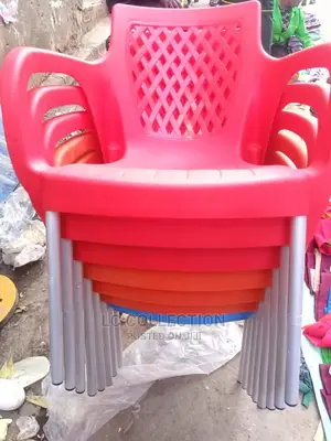 Metallic Plastic Tubing Chairs