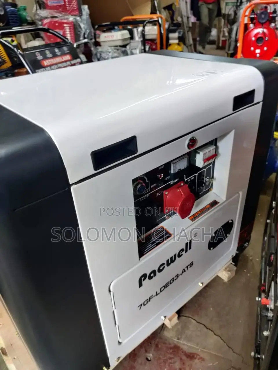 Pacwell 10.5kva Three Phase With Ats Silent Deisel Generator