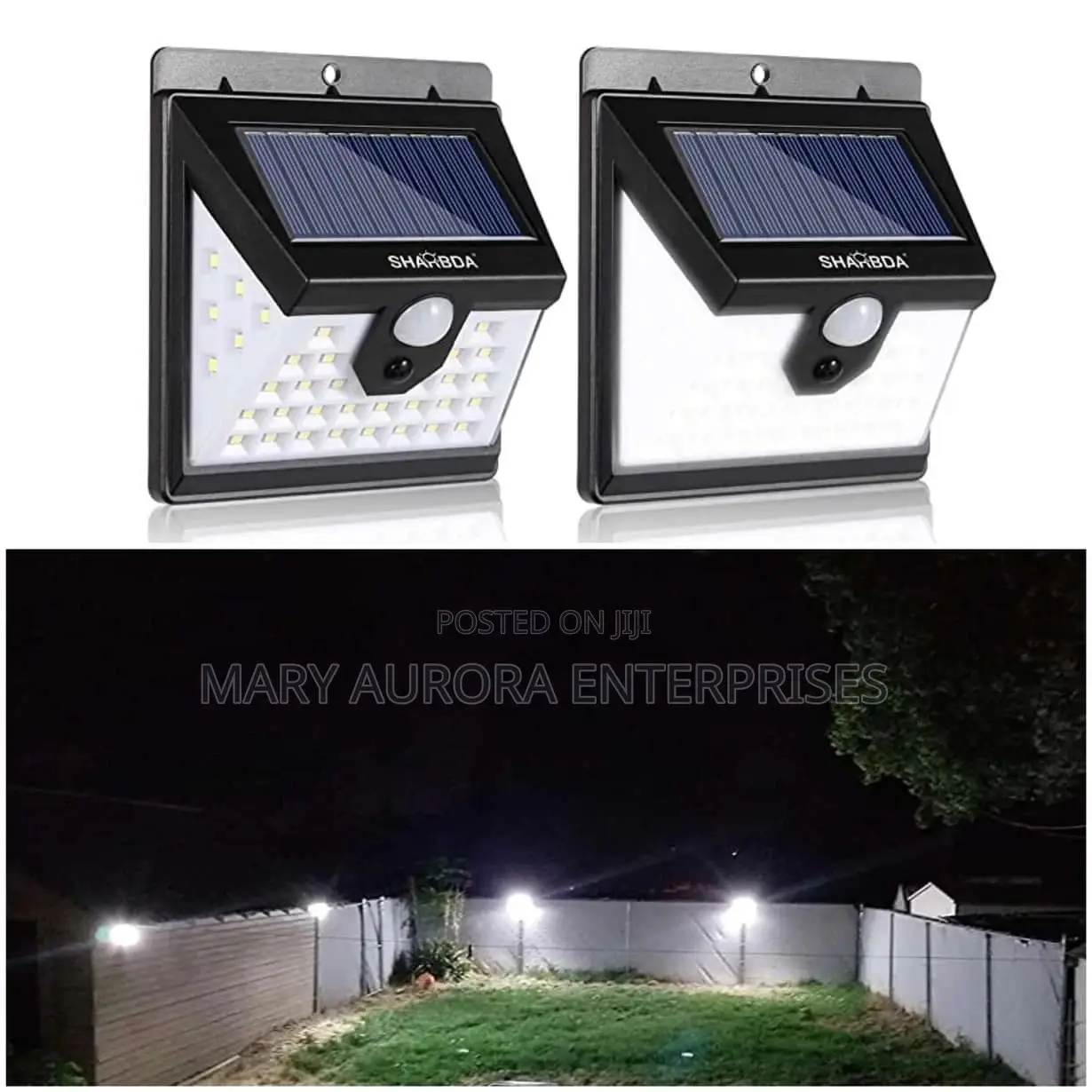 Solar Lamps Waterproof Motion Sensor