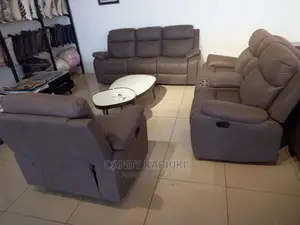 Elegant 6 Seater Recliner Sofa Set