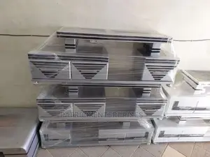 Morden Wooden TV Stands With LED Lights