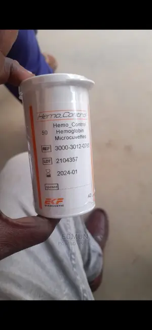 Hemocontrol Hemoglobin Microcuvvetes