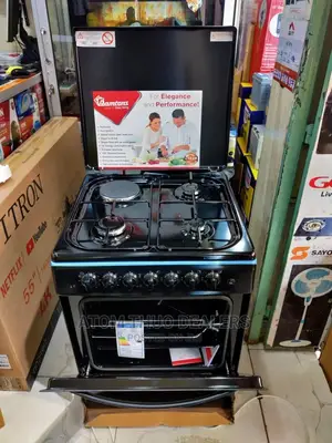 *Ramtons 60x60cm Standing Cooker 3+1 Electric Oven at 41,000