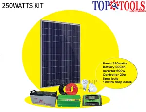 250 Watts Complete Solar Kit