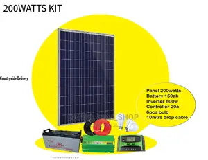 200watts Complete Solar Kit