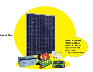 300watts Complete Solar Kit