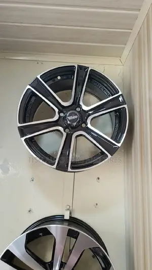Black Silver 15 Inch Rims Set