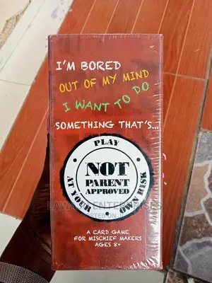 I'm Bored Out of My Mind Card Game (Age: 8yrs+)