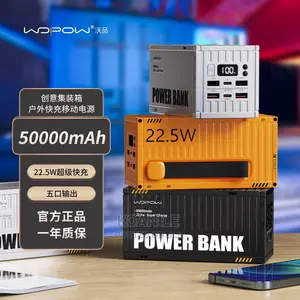 Wopow 50000mah Container Super Fast Powerbank (22.5w)