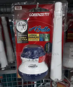 Lorenzetti Loren Bello Instant Showerhead + Free Shower Arm