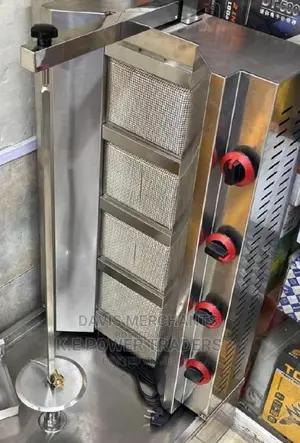 4 Burner Gas Shawarma