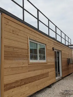 40ft Container House - Wood Cladded