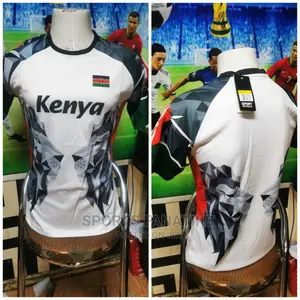White Kenya Rugby Jersey