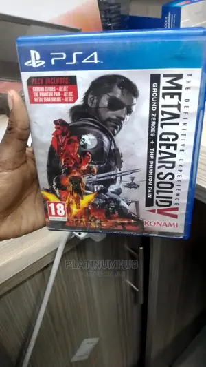 Metal Gear Solid V Ground Zeros +The Phantom Pain