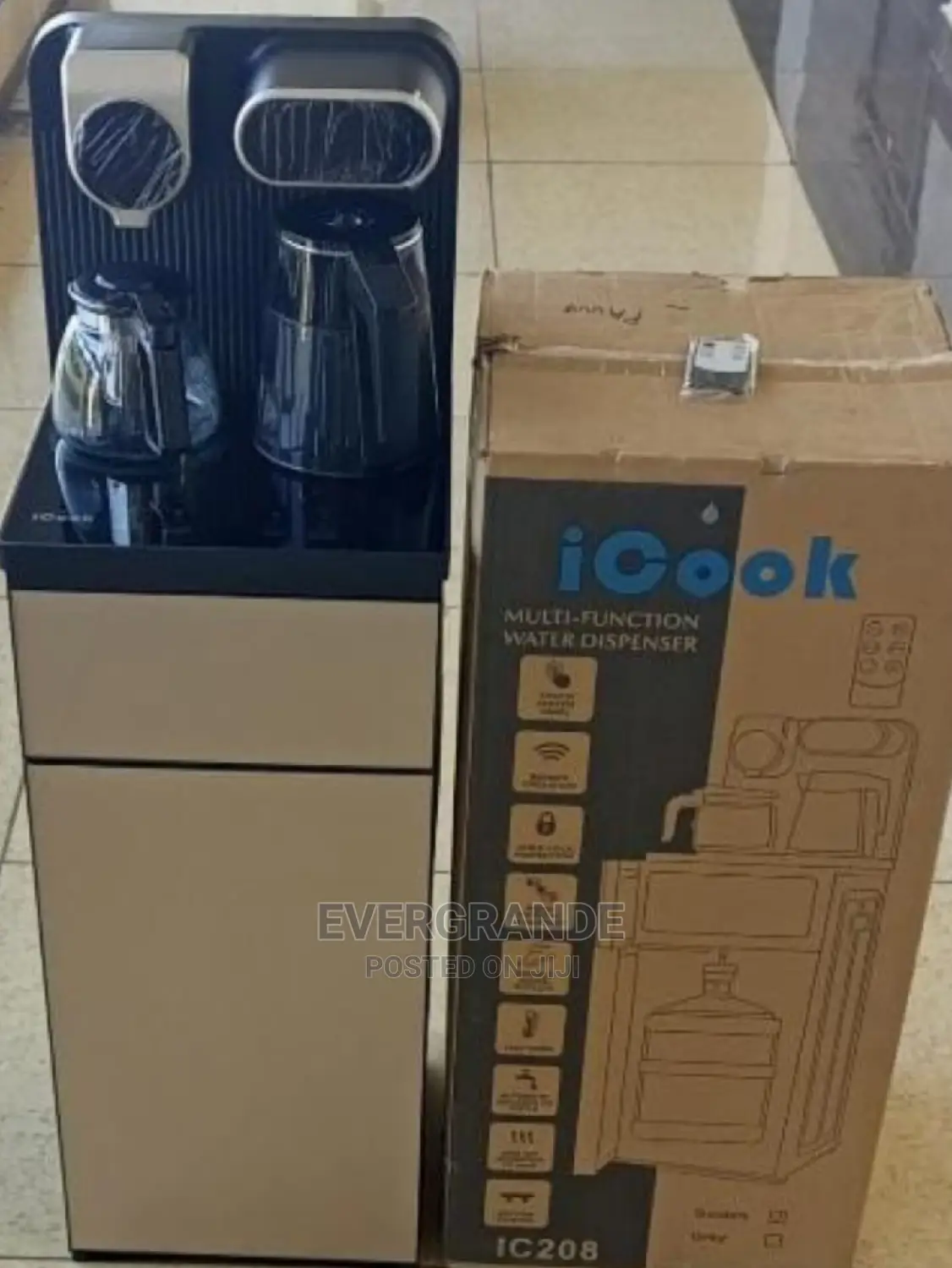 I Cook Hot and Cold Bottom Load Water Dispenser