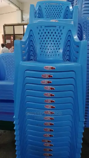 Complast Rosa Chair Kanga Pleated Blue