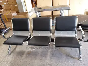 Imported Morden Bench Waiting Chairs 3 Seater Padded