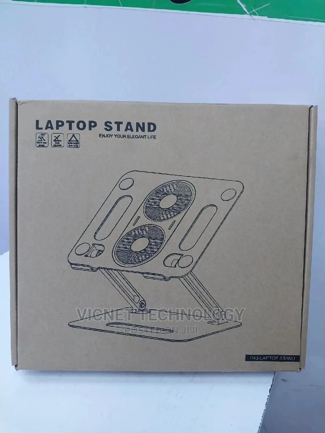 Laptop Stand With Fun