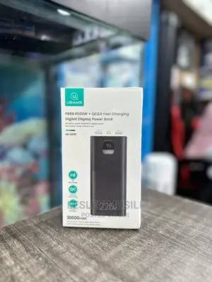 Usams Power Bank Us-Cd191 Pb68 Pd20w + Qc3.0 30000mah