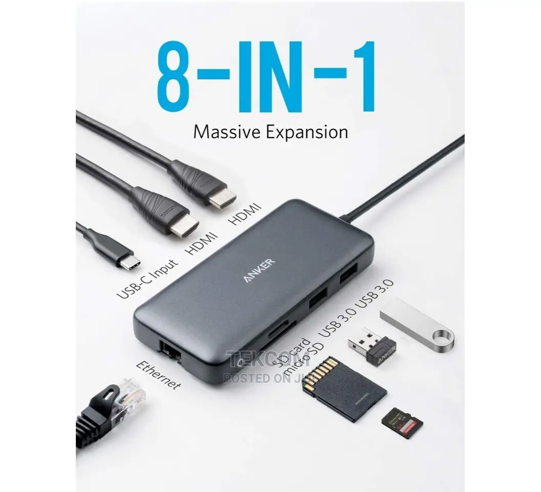 Anker Powerexpand 8-in-1 10gbps USB-C Hub