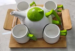 Affordable Set of 4 Cups and 600 Ml Jug