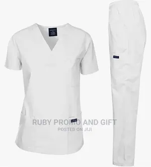 Premium Quality Hospital White Scrubs