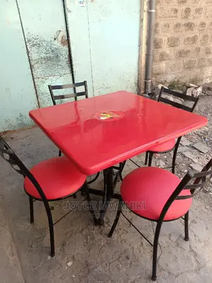 Restaurant Set Red in Colour