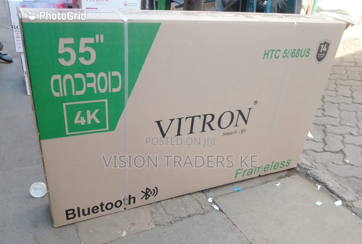 Vitron 55 Inches Smart Android Frameless Tv
