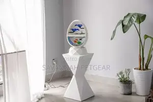 Classic Elliptical Decorative Fish Aquarium