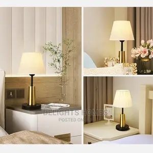 Modern Copper Table Lamp