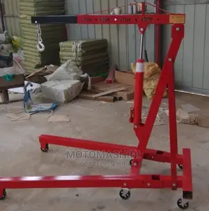 Hydraulic Engine or Load Hoist Crane 2 Ton Capable Foldable