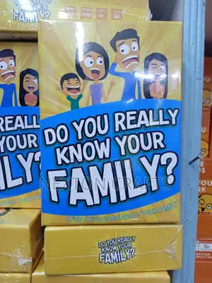 Do You Really Know Your Family? Card Game