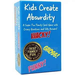 Kids Create Absurdity: Hilarious Card Game