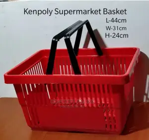 Concept Supermarket Shopping Basket. Size : L44*W31*H24cm