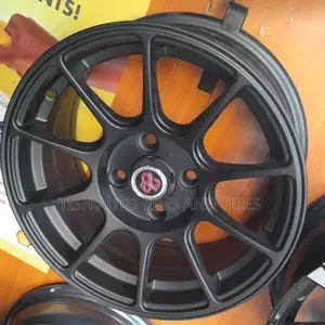 Black Rims 14 Inch Set for Toyota